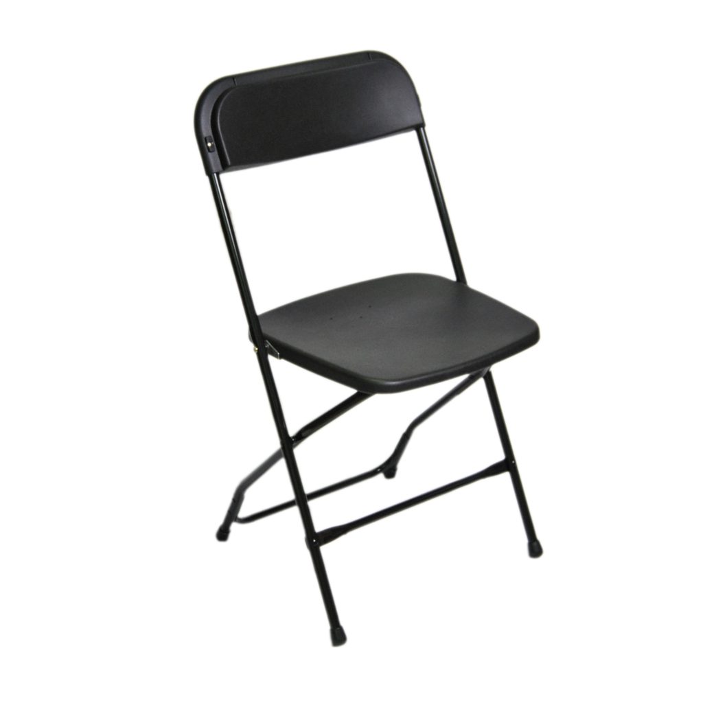 Chaise pliante plastique noir CT200-01-P01 CT200-01-P01